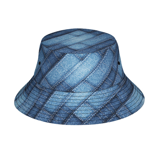 Denim Design Fisherman Hat
