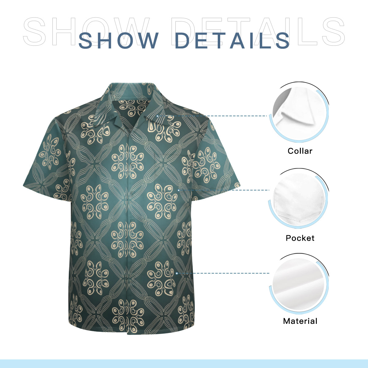 Abstract Pattern Hawaiian Shirt