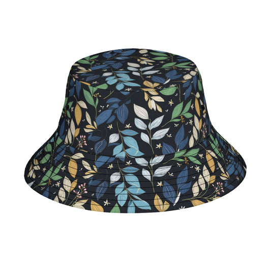 Elegant Leaves Fisherman Hat