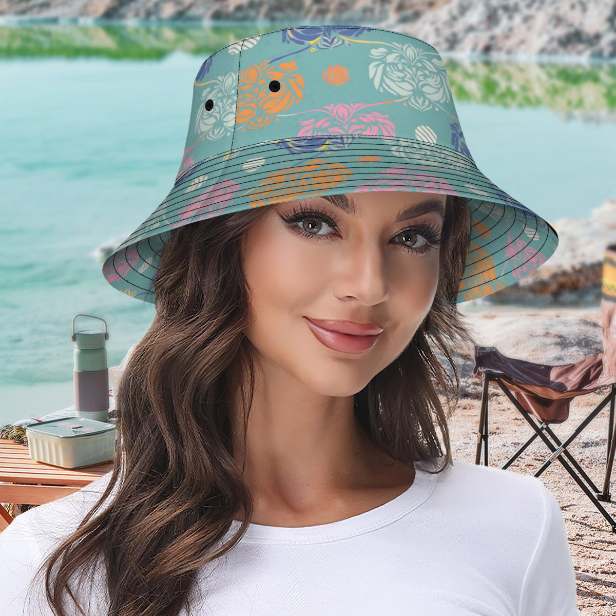 Abstract Pattern Fisherman Hat