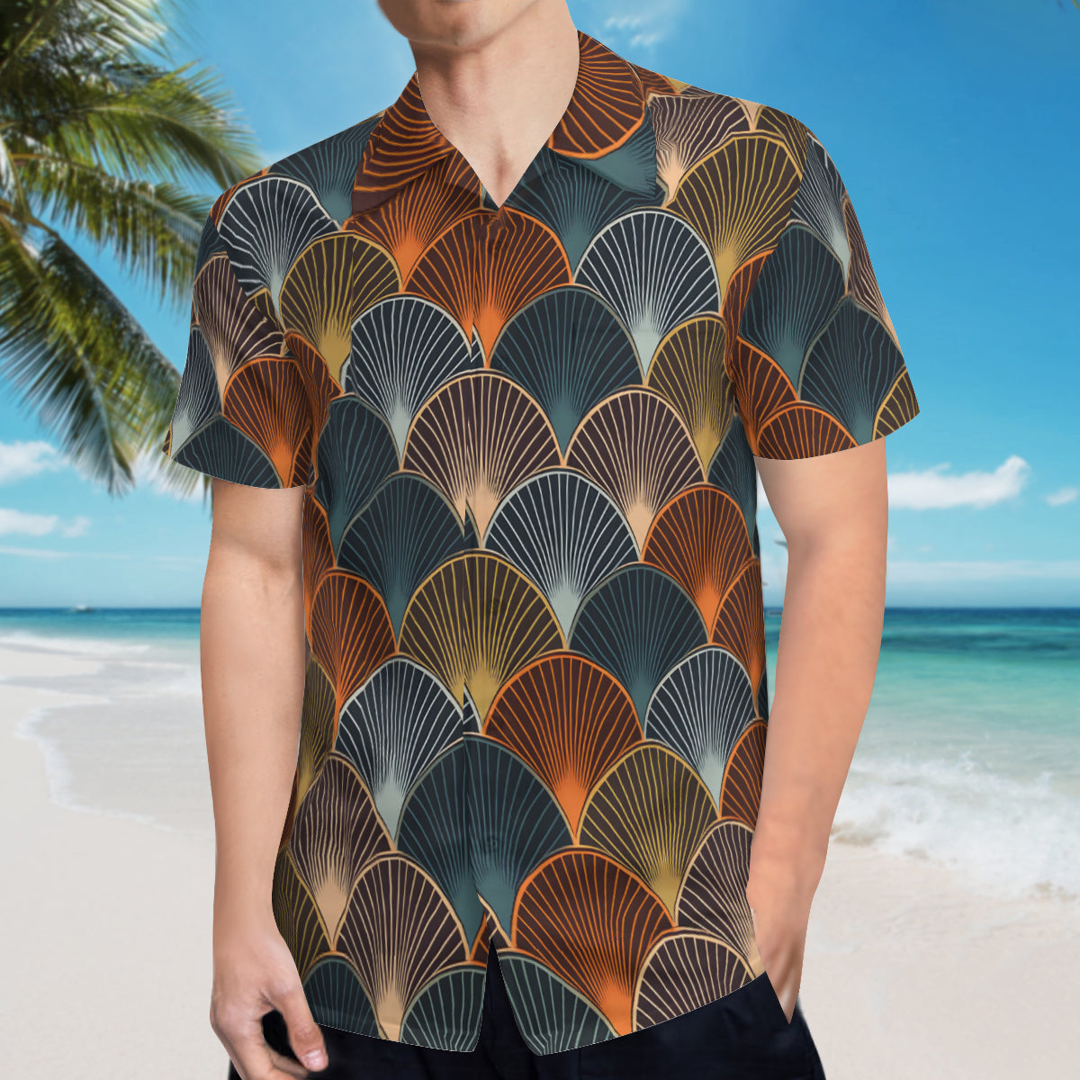 Abstract Pattern Hawaiian Shirt