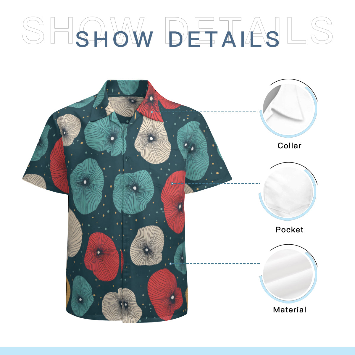 Abstract Pattern Hawaiian Shirt