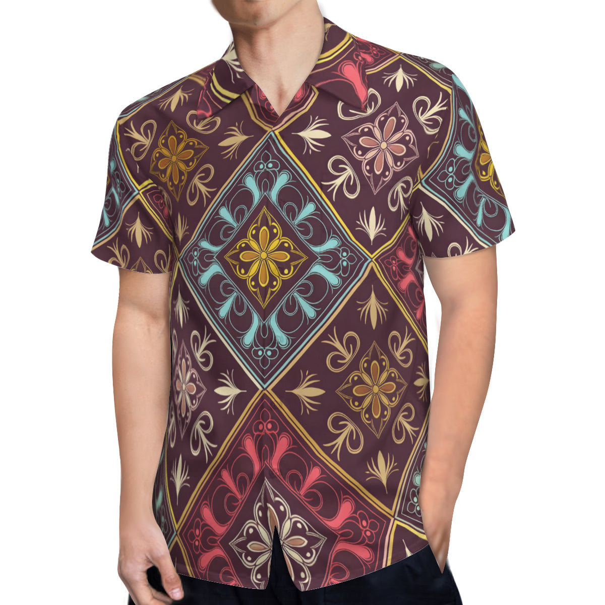 Abstract Pattern Hawaiian Shirt