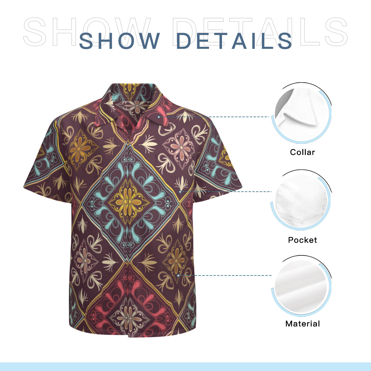 Abstract Pattern Hawaiian Shirt