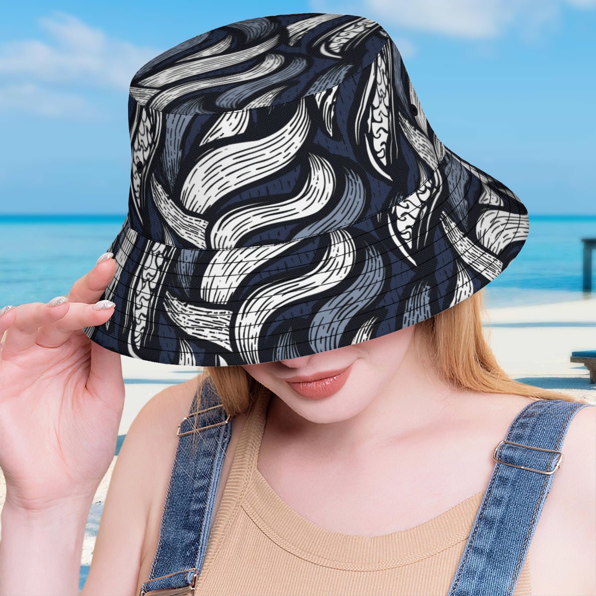 Abstract Fisherman Hat