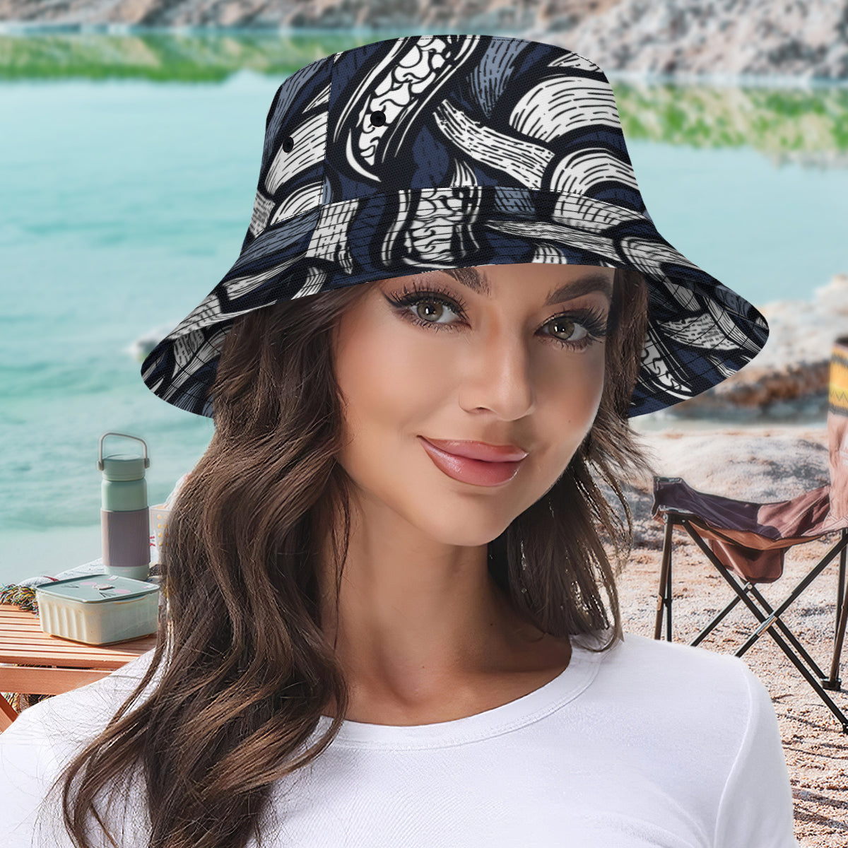 Abstract Fisherman Hat