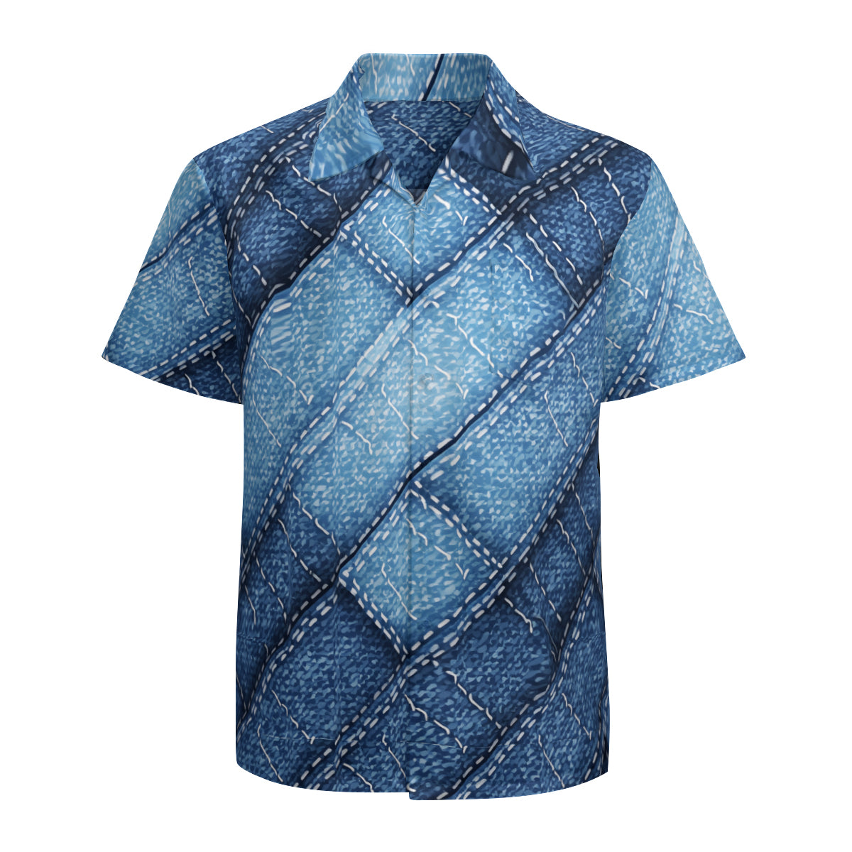 Denim Design Hawaiian Shirt