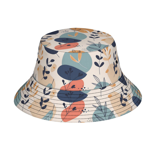 Abstract Floral Fisherman Hat