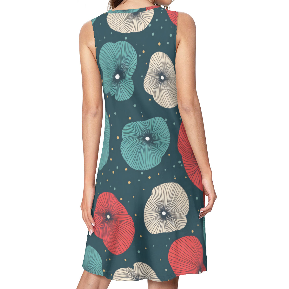Abstract Pattern Women's Casual Dress
