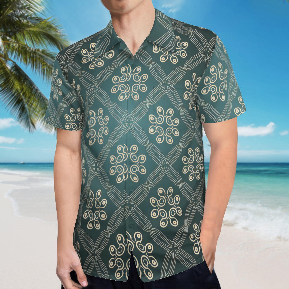 Abstract Pattern Hawaiian Shirt