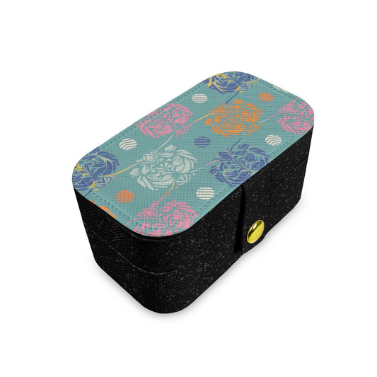 Abstract Pattern Personalized Portable Jewelry Box