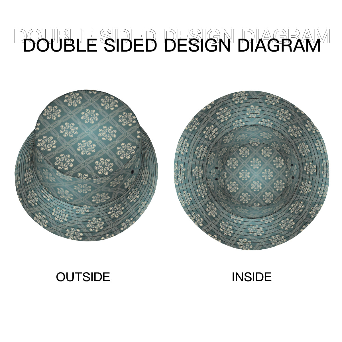 Abstract Pattern Fisherman Hat